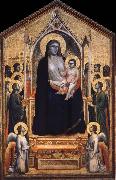 Throning God mother with the child GIOTTO di Bondone